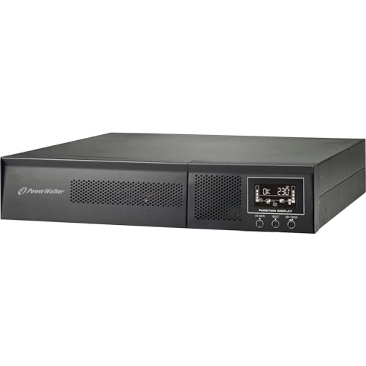 Powerwalker VFI 1500 RMG PF1, 1500VA Online USV Tower/Rack mit SNMP Slot, Leistungsfaktor 1.0, LCD-Display, 8x IEC C13 Outlets – Bild 3