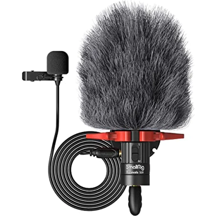 SmallRig 3468 Videomikrofon S20, Plug-and-Play mit Doppelmikrofon-Kombination und effektiver Geräuschunterdrückung – Bild 7