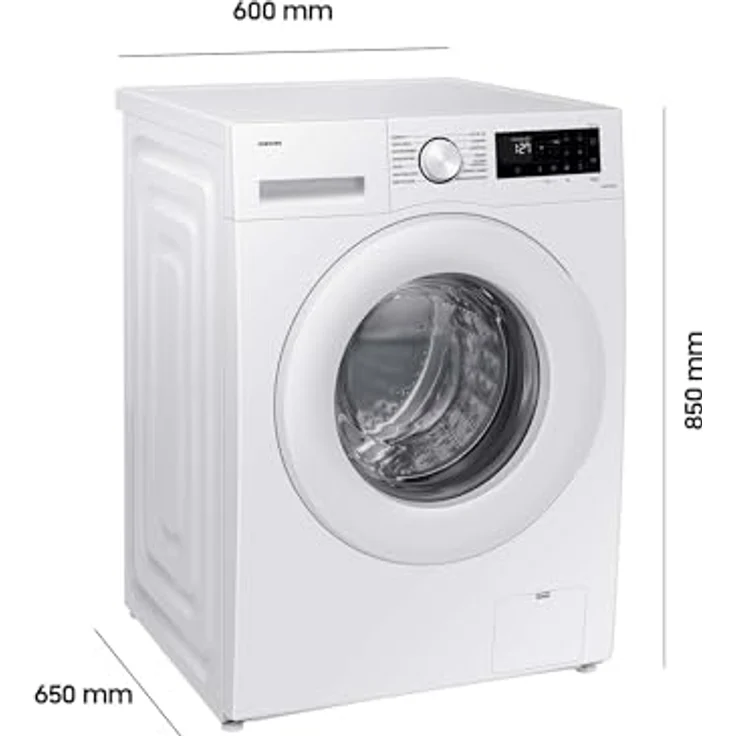 Samsung WW5000D, Waschmaschine, EEK: A (-10%), mit Ecobubble™ und Hygiene-Dampf, 11 kg White – Bild 2