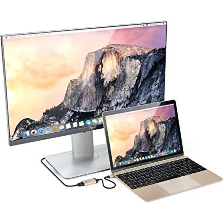 Satechi USB-C auf 4K HDMI Adapter Gold – Bild 7