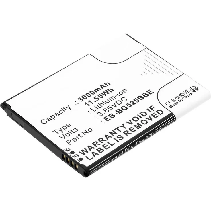 CoreParts Akku für Samsung Galaxy XCover 5, 3000mAh, 11,55Wh, 3,85V, hochwertiger Ersatzakku mit 12 Monaten Garantie