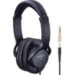 Roland RH-5 Kopfhörer mit 3m Verlängerungskabel, Schwarz