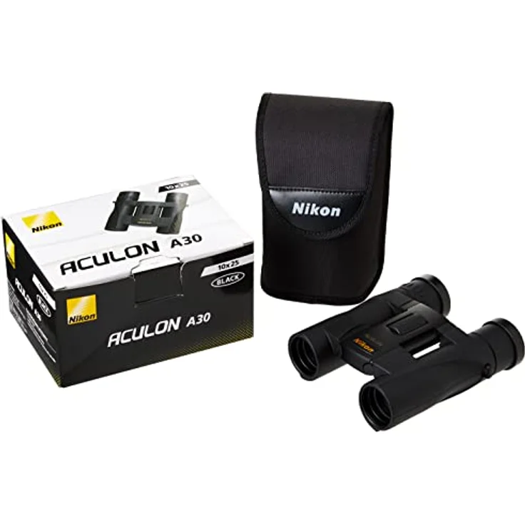 Nikon Aculon A30 Fernglas (10-fach, 25mm Frontlinsendurchmesser) schwarz – Bild 1