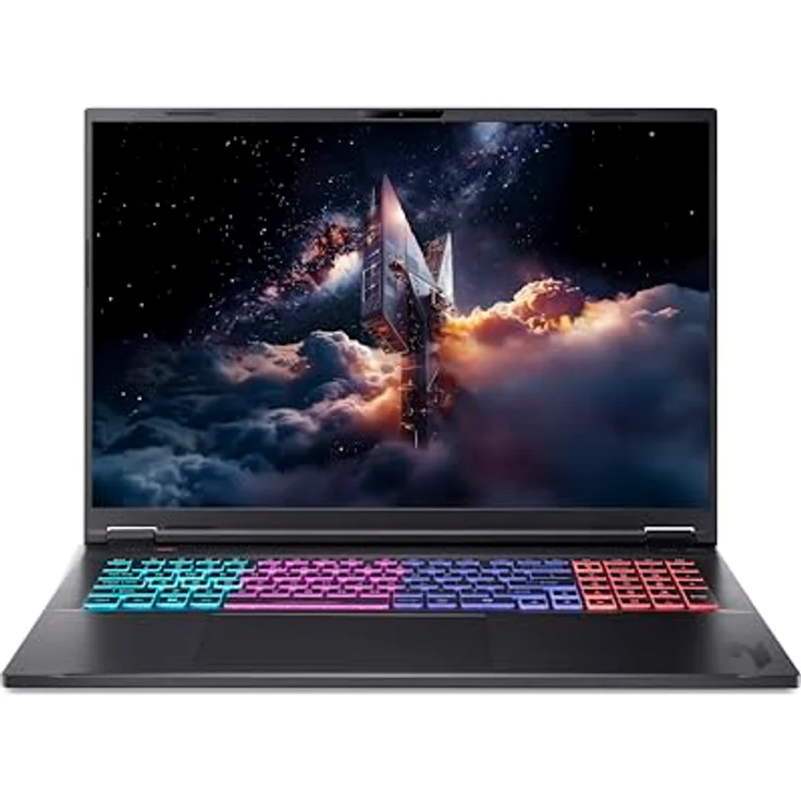 Acer Nitro 18 AI AN18-61-R968, 18" WQXGA Notebook mit AMD Ryzen AI 9 365, NVIDIA RTX 5070, 32 GB RAM, 1 TB SSD, Schwarz – Bild 9