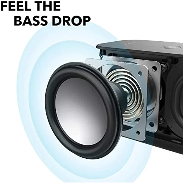 Anker Soundcore Boost Bluetooth Lautsprecher Upgrade mit BassUp, 12 Std Wiedergabe, IPX7 Wasserschutz, Generalüberholt – Bild 3