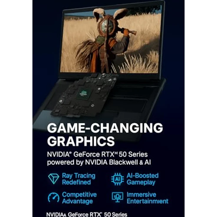 Alienware Area-51 18 Zoll Gaming Laptop, GeForce RTX 5080 16GB GDDR7, 45.7 cm QHD+ 300Hz, Intel Ultra 9 275HX, 64GB DDR5, AlienFX RGB, Wi-Fi 7, Quad Fan Cooling, Win 11PRO – Bild 4