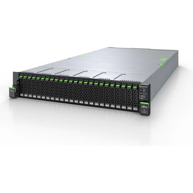 Fujitsu RX2540 M6 SILVER 4314, 2U Rack Server mit Intel Xeon Silver 4314, 16 GB RAM, skalierbar bis 12 TB, titanium