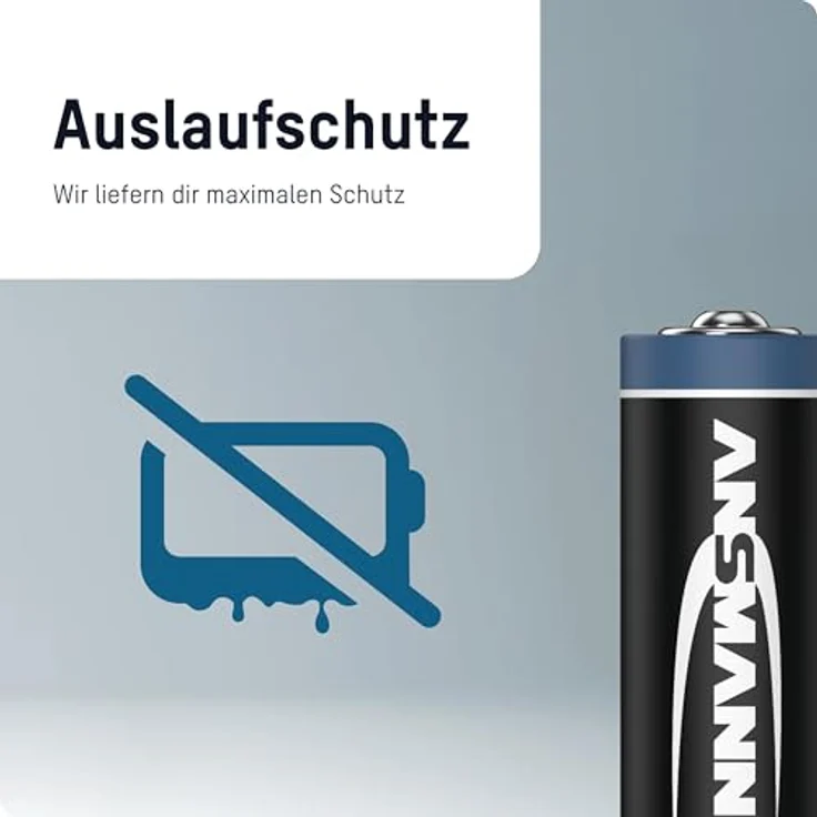ANSMANN LR1 1,5V Alkaline Batterie - 8er Pack Lady N Batterien geeignet für Alarmanlagen, Heizungsthermostaten, Sensoren, Alarmanlagen & vieles mehr - Einwegbatterie – Bild 6