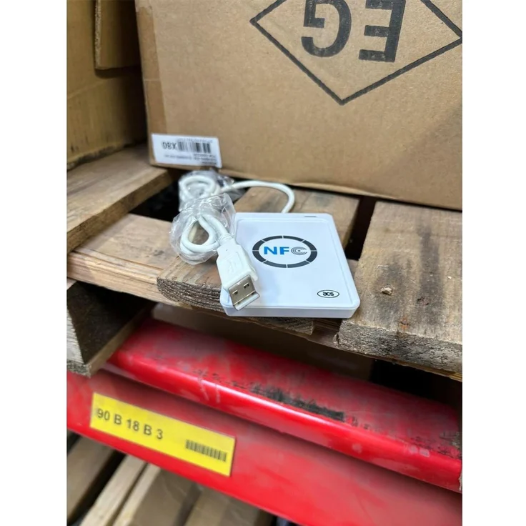ProXtend PX-NFCSCR-2, USB 2.0 NFC Smart Card Reader mit CCID Compliance und Full Speed Interface