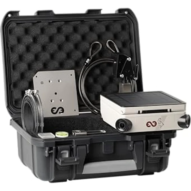 Enlaps Tikee 4, Wetterfeste Zeitraffer-Kamera mit 6K Panoramabilder, 12 MP Sensor, 256GB microSD, Solarbetrieb – Bild 2