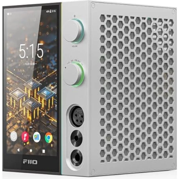 FiiO R9, All-in-One Audioplayer und Kopfhörerverstärker mit 8-Kanal DACs, Bluetooth, WLAN und 6-Zoll-Full-HD-Display, Weiss – Bild 4