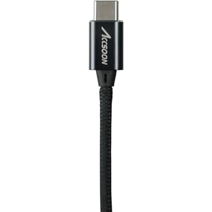 Accsoon USB-C auf Kabel für SeeMo 30cm, USB-C-kompatibel mit Lightning-Datenkabel, geflochtenes Kabel, 30 cm lang – Bild 3