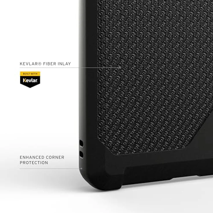 URBAN ARMOR GEAR Metropolis LT Case Samsung Galaxy S26 Ultra, Kevlar schwarz, mit Wireless Charging (Qi) und militärischem Schutzstandard – Bild 5