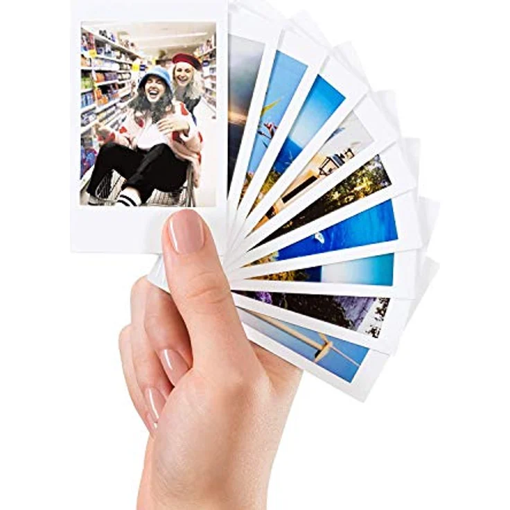 Fujifilm Instax Mini Instant Film, 2x 10 Blatt (20 Blatt), Weiß – Bild 4
