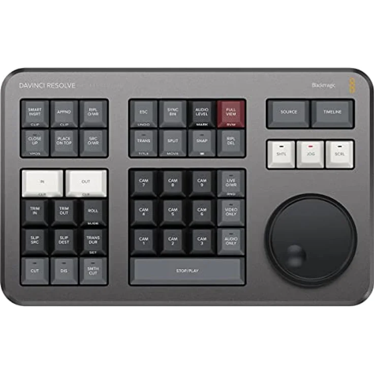 Blackmagic Design Davinci Resolve Speed Editor Keyboard, BM-DV/RES/BBPNLMLEKA – Bild 2