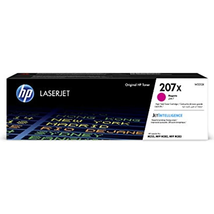 HP Inc HP 207X - Hohe Ergiebigkeit - Magenta - Original - LaserJet - Tonerpatrone (W2213X) - für Color LaserJet Pro MFP M282nw, MFP M283fdn, MFP M283fdw (W2213X) – Bild 2