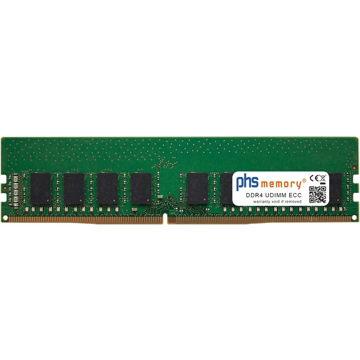 PHS memory 16GB RAM Speicher DDR4 UDIMM ECC 2400MHz kompatibel mit Dell PowerEdge R330