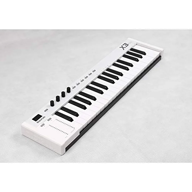 Midiplus X3 mini, USB MIDI-Controller mit 37 anschlagdynamischen Mini-Tasten, 4 programmierbaren Drehreglern, Touch-Strips für Pitch Bend und Modulation – Bild 6