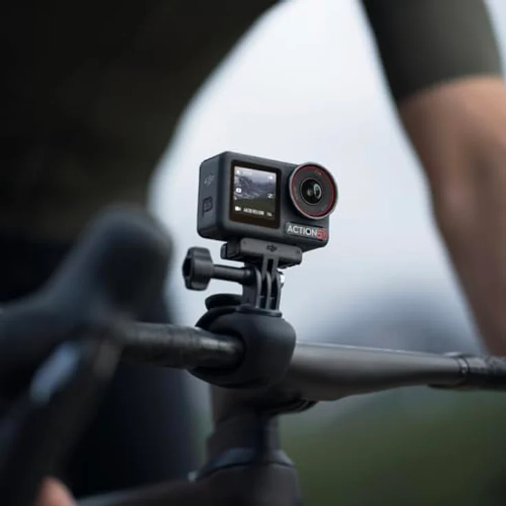 DJI Osmo Flexibler Halter, Kompatibilität: Osmo Action 5 Pro, Osmo Action 4, Osmo Action 3, DJI Action 2, Flexibles Silikon, Schwarz – Bild 5