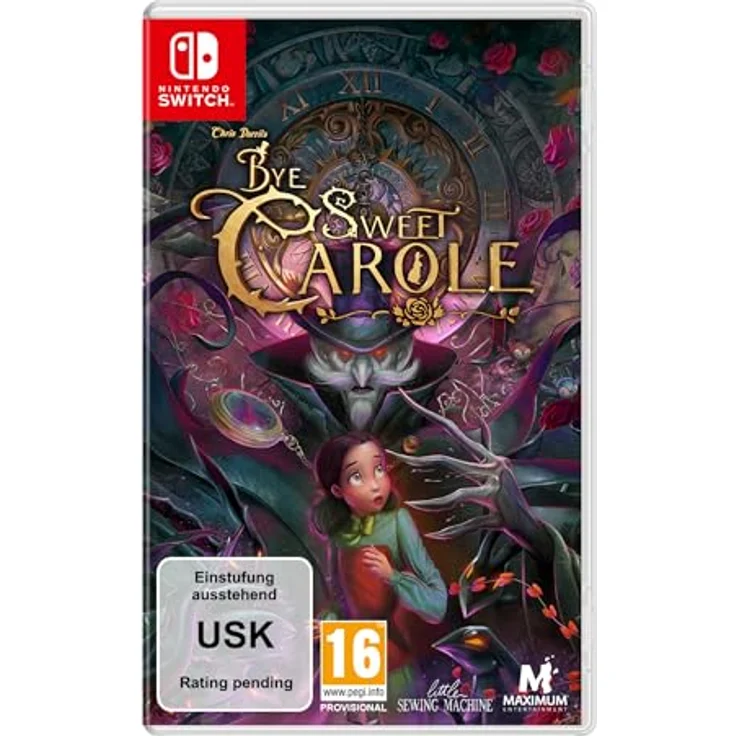 astragon Bye Sweet Carole - Nintendo Switch, narratives Horrorspiel mit handgezeichnetem Universum und Plattform-Elementen – Bild 1