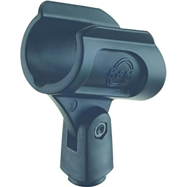 K & M 85070 Mikrofonstativ + 6-12 mm Clip - Schwarz – Bild 2