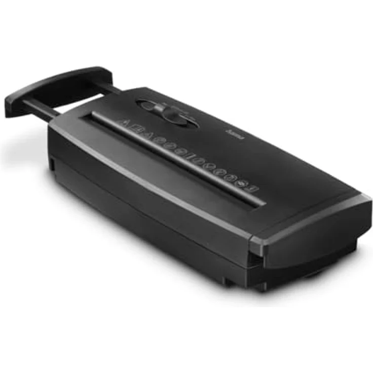 Hama Classic S60, Aktenvernichter mit Streifenzerkleinerung, 22 cm Schnittbreite, 6 mm Partikellänge, 74 dB, 3800 mm/min Durchsatzgeschwindigkeit – Bild 2