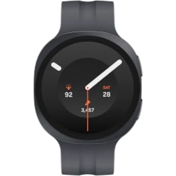 SAMSUNG Galaxy Watch9, 44mm Smartwatch aus Aluminium mit Nitrilkautschuk-Armband, Graphite, 145-205 mm腕umfang – Bild 6
