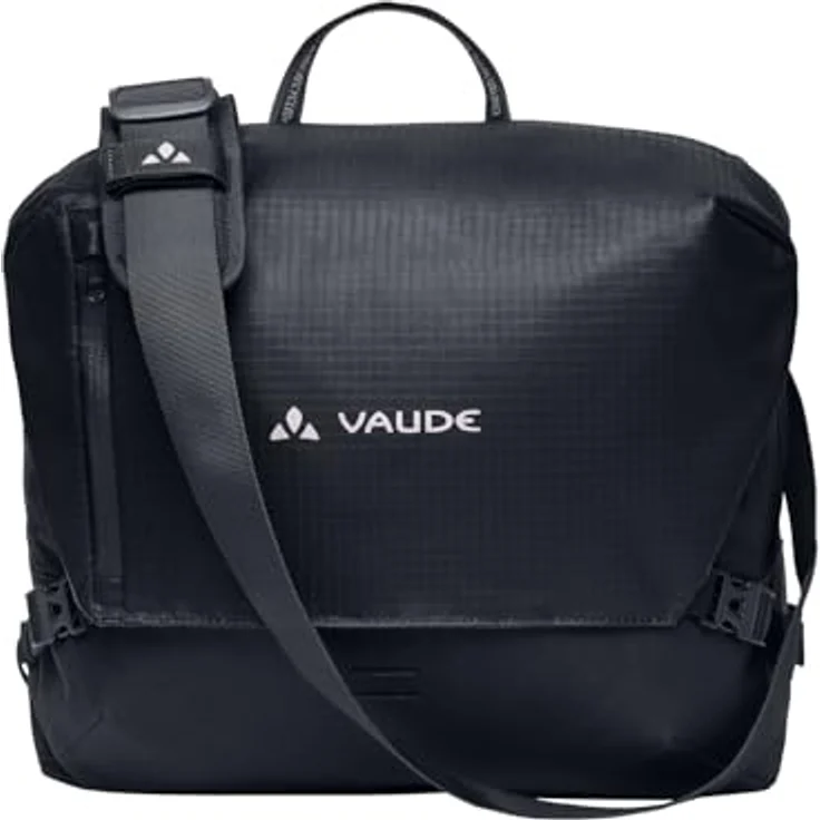 Vaude CityMessenger Aktentasche, Laptop-Tasche für 37 cm Geräte, 100% Polyethylen, schwarz – Bild 4