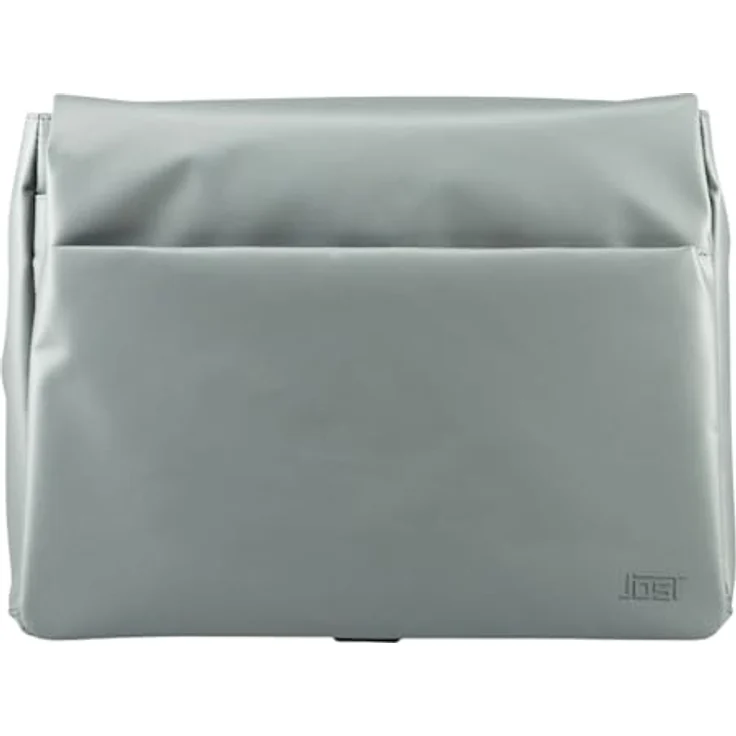 Jost Tolja Umhängetasche, wasserdichte Messenger Bag mit Tabletfach, grau – Bild 2