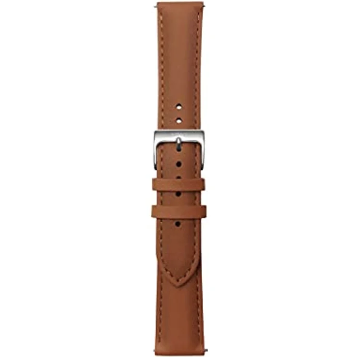 Withings Erwachsene Lederarmband, Braun & Silber, 40mm – Bild 4