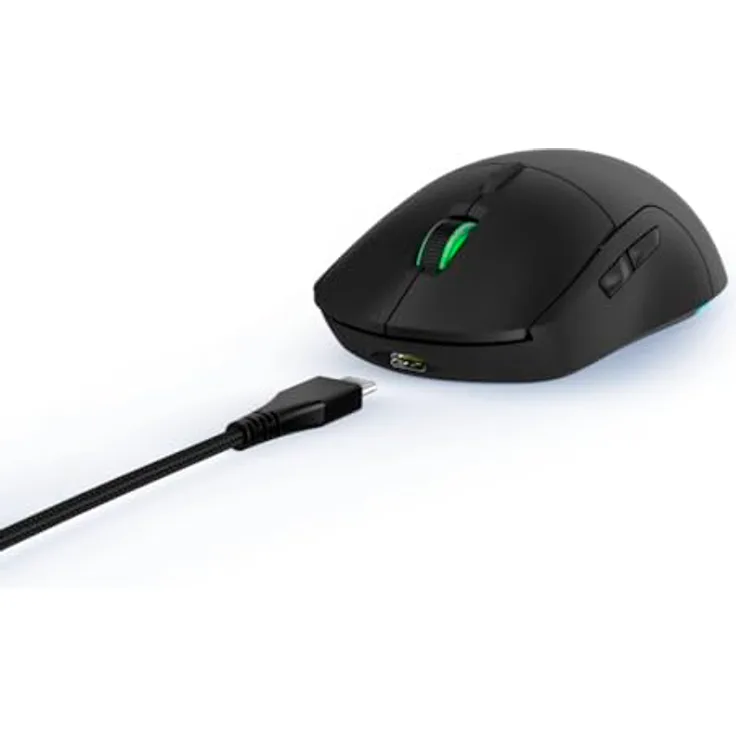 uRage Reaper 250 Gaming-Maus mit Kabel (Rainbow LED, 6.200 dpi, ultra leicht, Rechtshänder, 6 programmierbare Tasten) schwarz