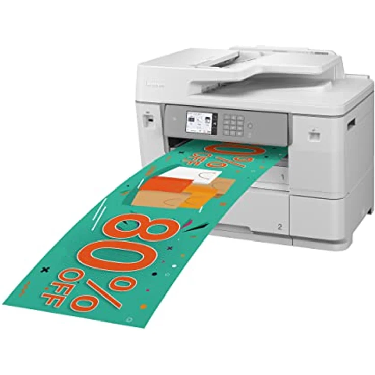 Brother MFC-J6959DW | Tintenstrahl-Multifunktionsdrucker Roll-Paper | WLAN und Ethernet | Duplex-Funktion | NFC-fähig | Druckt bis zu 30 ppm – Bild 3
