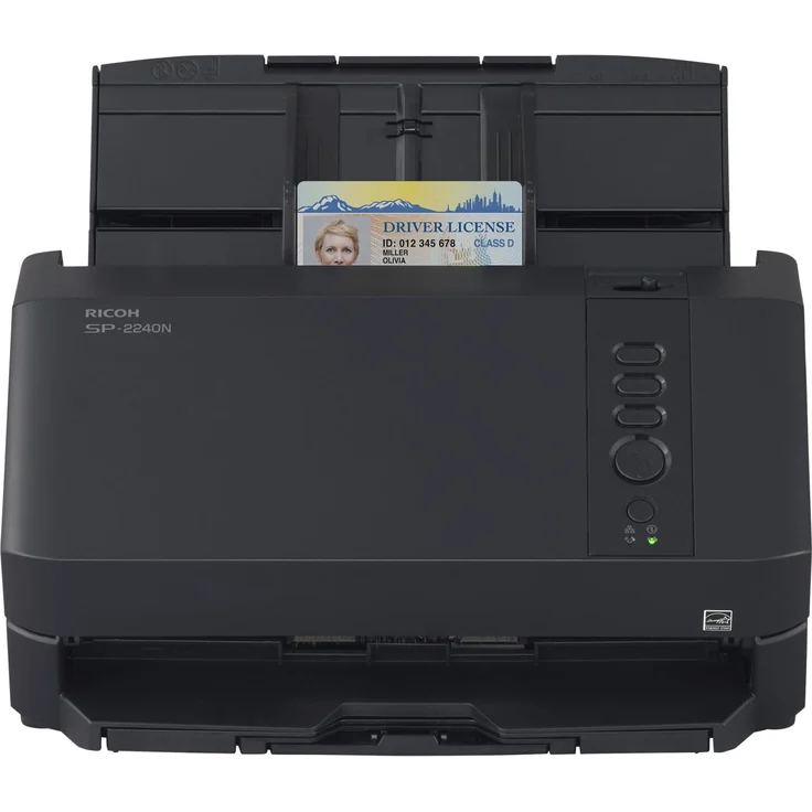 Ricoh SP-2240N, Dokumentenscanner A4 mit Duplexscan, 40 Seiten/Min, Ethernet und USB, 600 x 600 DPI