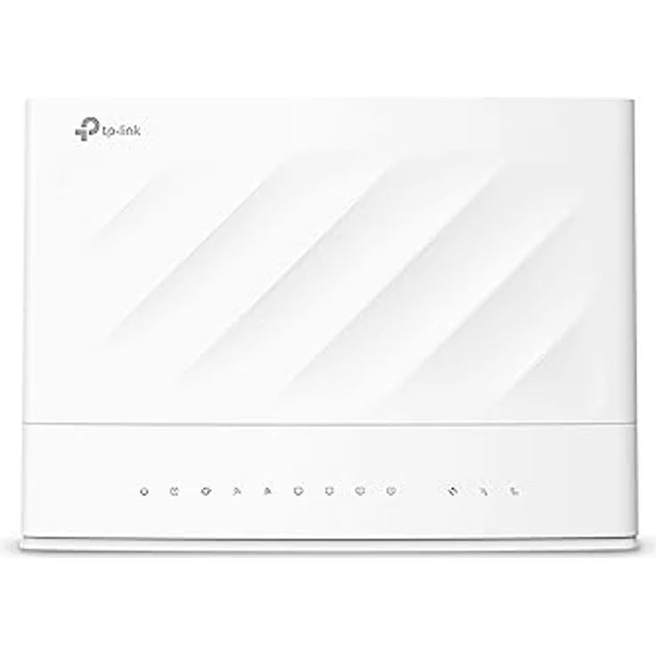 TP-Link Vx230V Modem Router, Dual-Band Wi-Fi 6 Ax1800Mbps, VDSL2 35B, Voip, Weiß – Bild 1