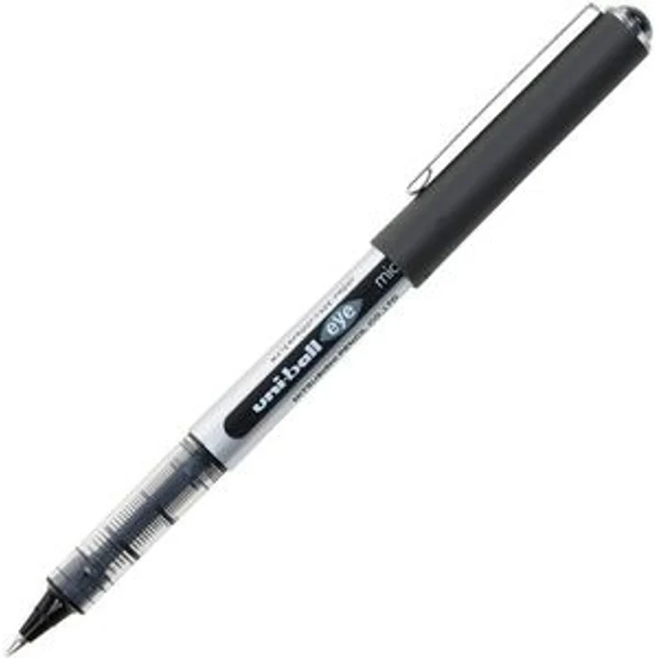 uni-ball Tintenroller eye micro, UB-150, Gehäuse schwarz, 0,2mm, Schreibfarbe schwarz – Bild 1