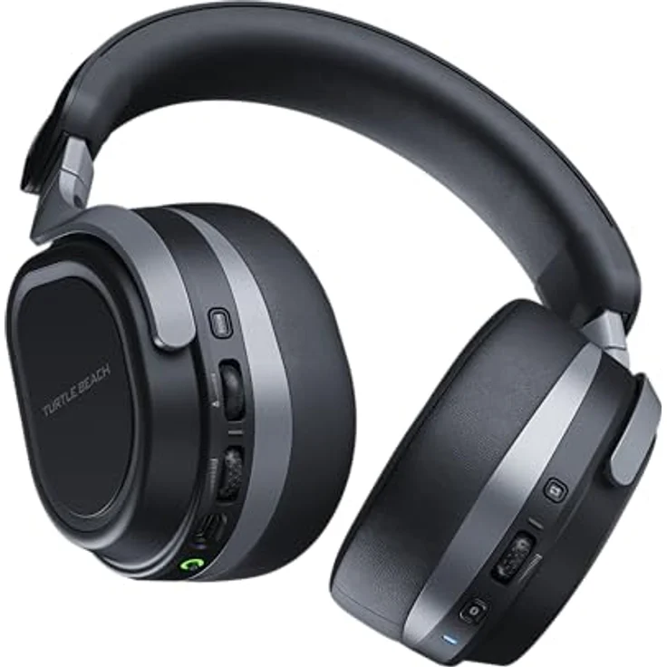 TURTLE BEACH Stealth 700 Gen 3 PS, kabelloses Over-ear Gaming-Headset mit 80 Stunden Akkulaufzeit und K.I.-Noise Reduction, schwarz – Bild 19