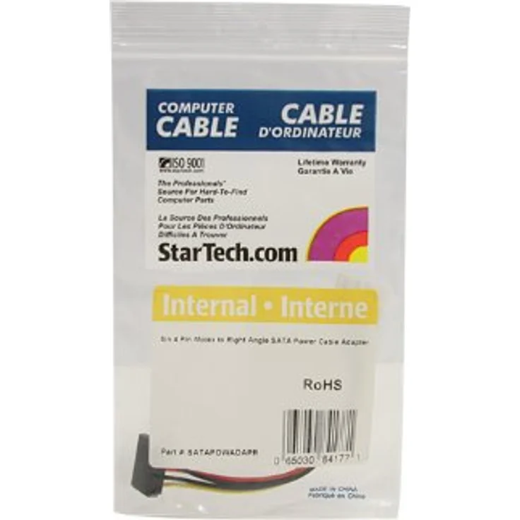 StarTech.com SATAPOWADAPR - Stromkabel (Mehrfarben) – Bild 5