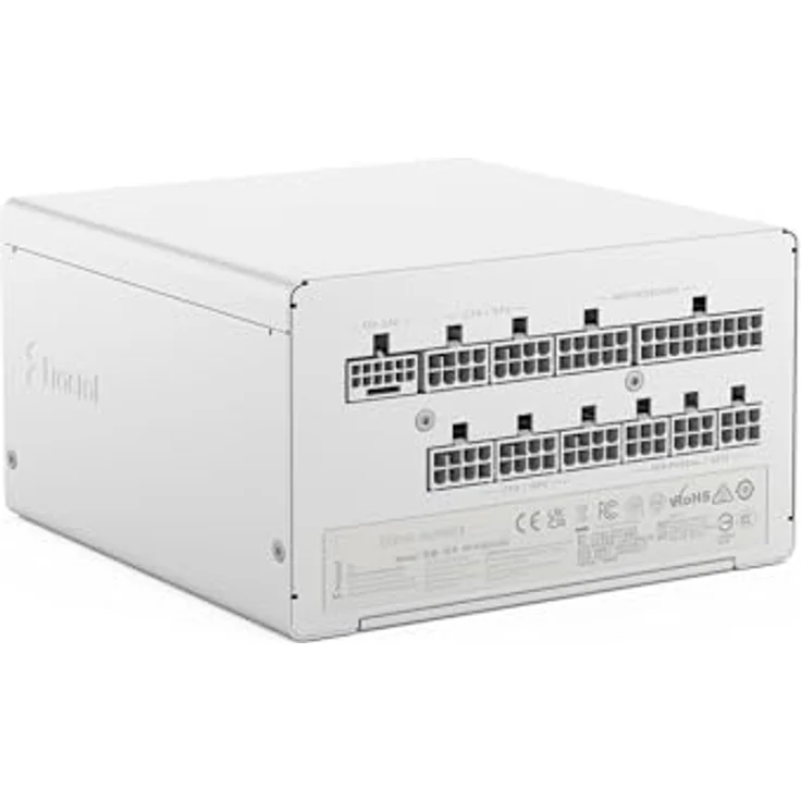 Fractal Design Ion 3 Gold 1000W White, ATX12V 3.1 Netzteil, 80 Plus Gold, vollmodular, leiser 140 mm Lüfter – Bild 1