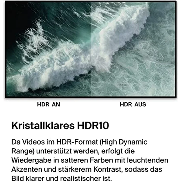 Belkin USB-C-auf-HDMI 2.1-Adapter mit 11-cm-Kabel für 8K bei 60 Hz, 4K bei 144 Hz, HDR, HBR3, DSC, HDCP 2.2, „USB-IF“, für USB-C-Geräte wie MacBook, iPad Pro – Bild 4