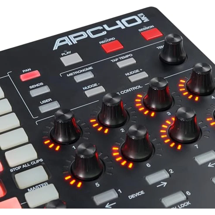 AKAI Professional APC40 MKII - USB Powered Ableton Live Performance Controller mit 5x8 Clip Launch Matrix, Fadern, Reglern, Crossfader und Software – Bild 17