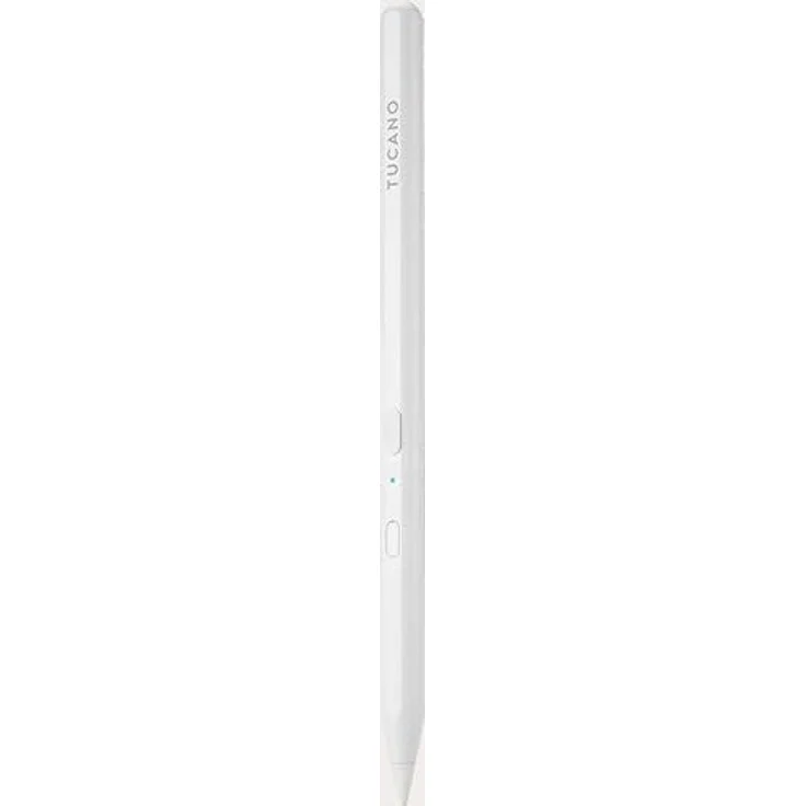 Tucano Pencil 3 Stylus, Eingabestift mit 50 Stunden Akkulaufzeit, Palm Rejection Technologie, Aluminium-Gehäuse, Weiß – Bild 5