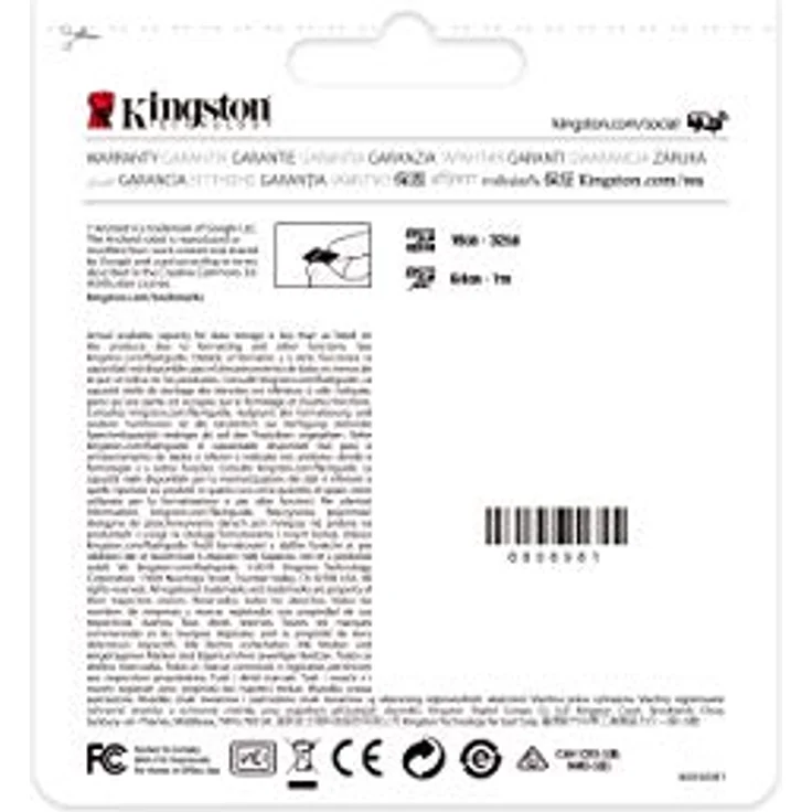 Kingston Canvas Select Plus microSD Speicherkarte, SDCS2-64GB-2P1A Class 10 (2x Karte,inkl. SD Adapter) – Bild 4