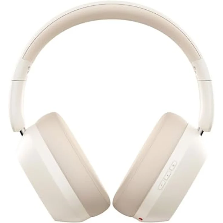 Baseus Bass 35 Max, Kopfhörer kabelgebunden & kabellos, Bluetooth V5.3, 50 Stunden Akkulaufzeit, Beige – Bild 5