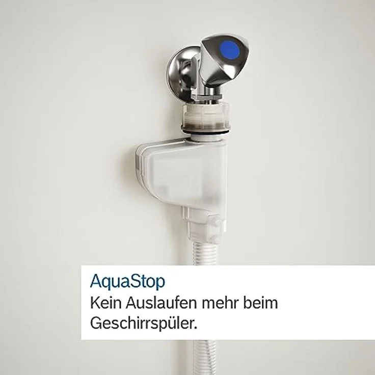 Bosch SMS4EVW08E, Energieklasse B, Smarter Geschirrspüler Freistehend 60 cm, Serie 4, Rackmatic, automatische Türöffnung, Intensive Reinigung, Automatikprogramme, Programmassistent, Weiß, AquaStop – Bild 4