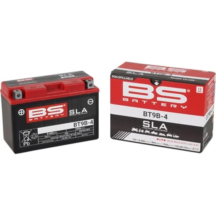 BS Battery BT9B-4, Wartungsfreie SLA Batterie, 12V, 8,4Ah, werkseitig aktiviert, auslaufsicher, hohe Lebensdauer – Bild 3