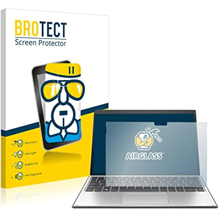 BROTECT Panzerglasfolie für HP Elite x2 G8 Schutzglas Schutzfolie [Extrem Kratzfest 9H, Anti-Fingerprint, Ultra-Transparent] – Bild 2