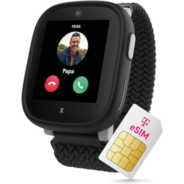 Xplora X6Play eSIM (2. Gen.), Smartwatch für Kinder mit GPS-Ortung, SOS-Funktion und IP68-Zertifizierung, mehrfarbigem Rahmen – Bild 2