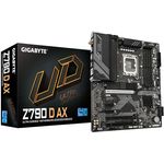 Gigabyte Z790 D AX Motherboard - Unterstützt Intel Core 14th Gen CPUs, 12+1+1 Phasen Digital VRM, bis zu 7600MHz DDR5 (OC), 3xPCIe 4.0 M.2, Wi-Fi 6E, 2.5GbE LAN, USB 3.2 Gen 2
