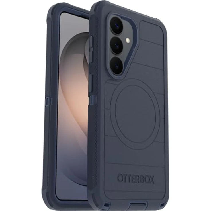 OtterBox Defender Series Pro Hülle für Samsung Galaxy S26, stoßfest, extrem robust, 7X militärstandard getestet, mit Magneten, Blau – Bild 1