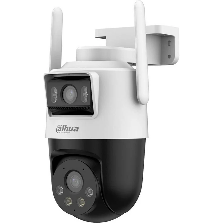 Dahua Picoo Dual D1, intelligente 3+3 MP 4G/LTE-Überwachungskamera mit Nachtsicht, wetterfest, 2-Wege-Audio für Innen- und Außenbereich – Bild 1
